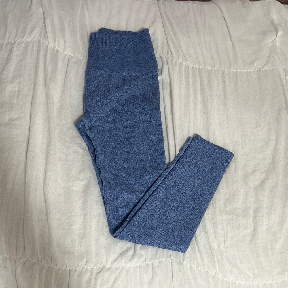 Spiritual Gangster Heather Blue Leggings